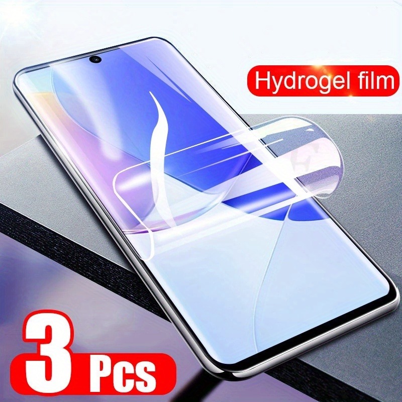 Huawei Nova 12 - 3 pçs filme macio de hidrogel