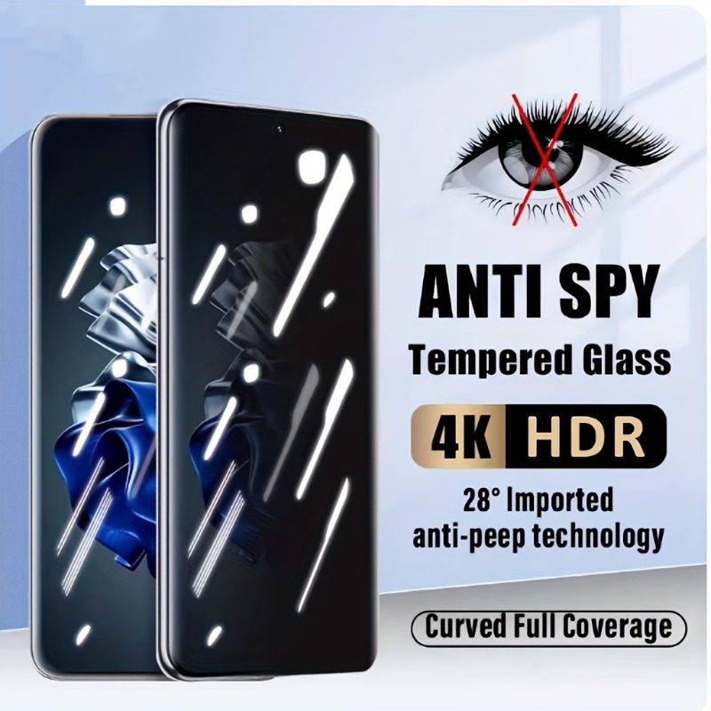 Huawei Nova 12 - 2 pçs anti-espião vidro temperado para