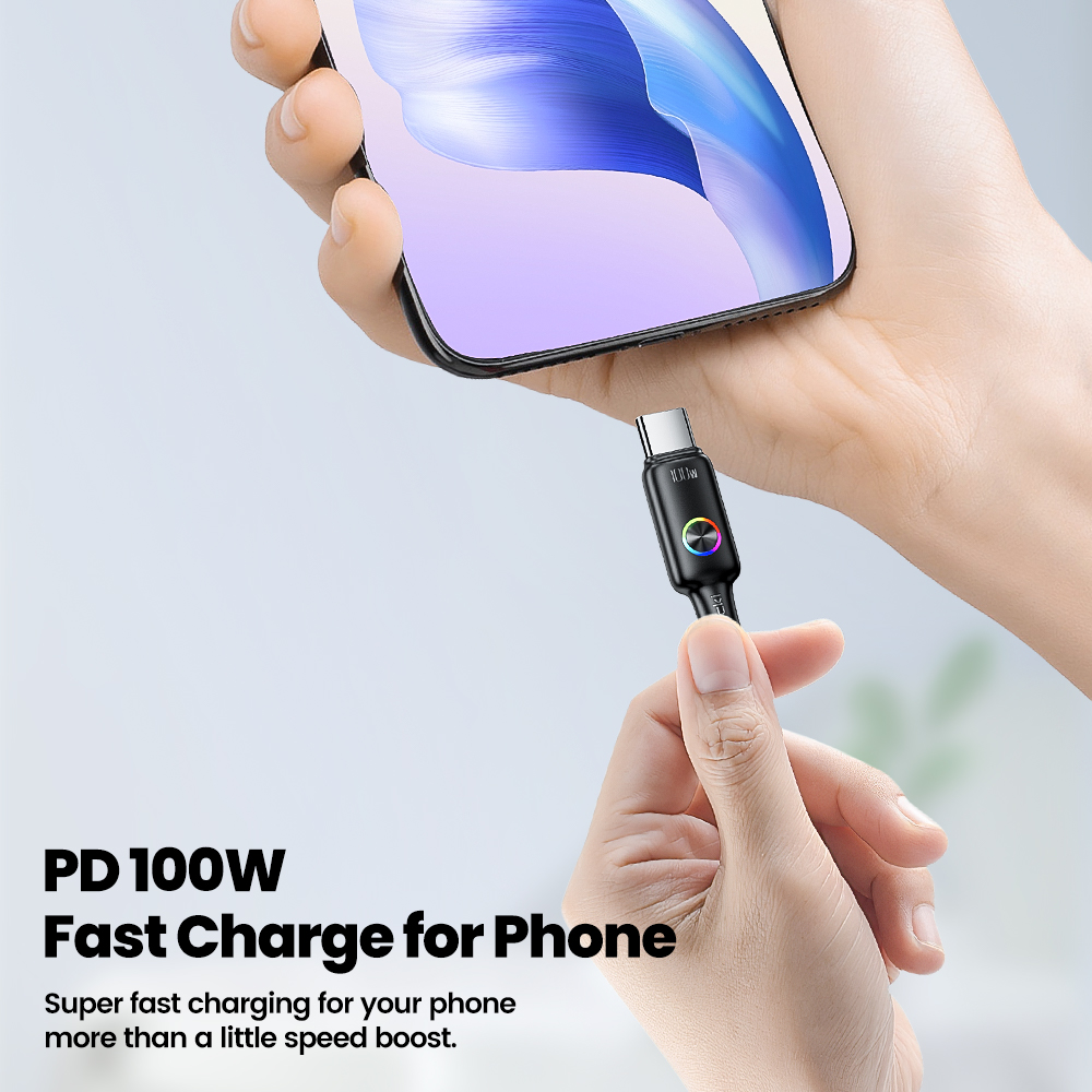 Toocki pd 100w usb c para usb  - Usb Data Cable avaliação e preço