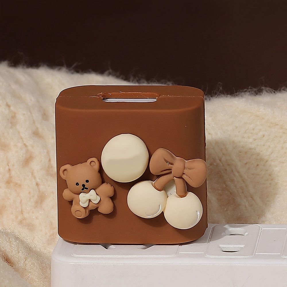 Cute Bear Charger Protector Ca - Phone Accessories Online avaliação e preço